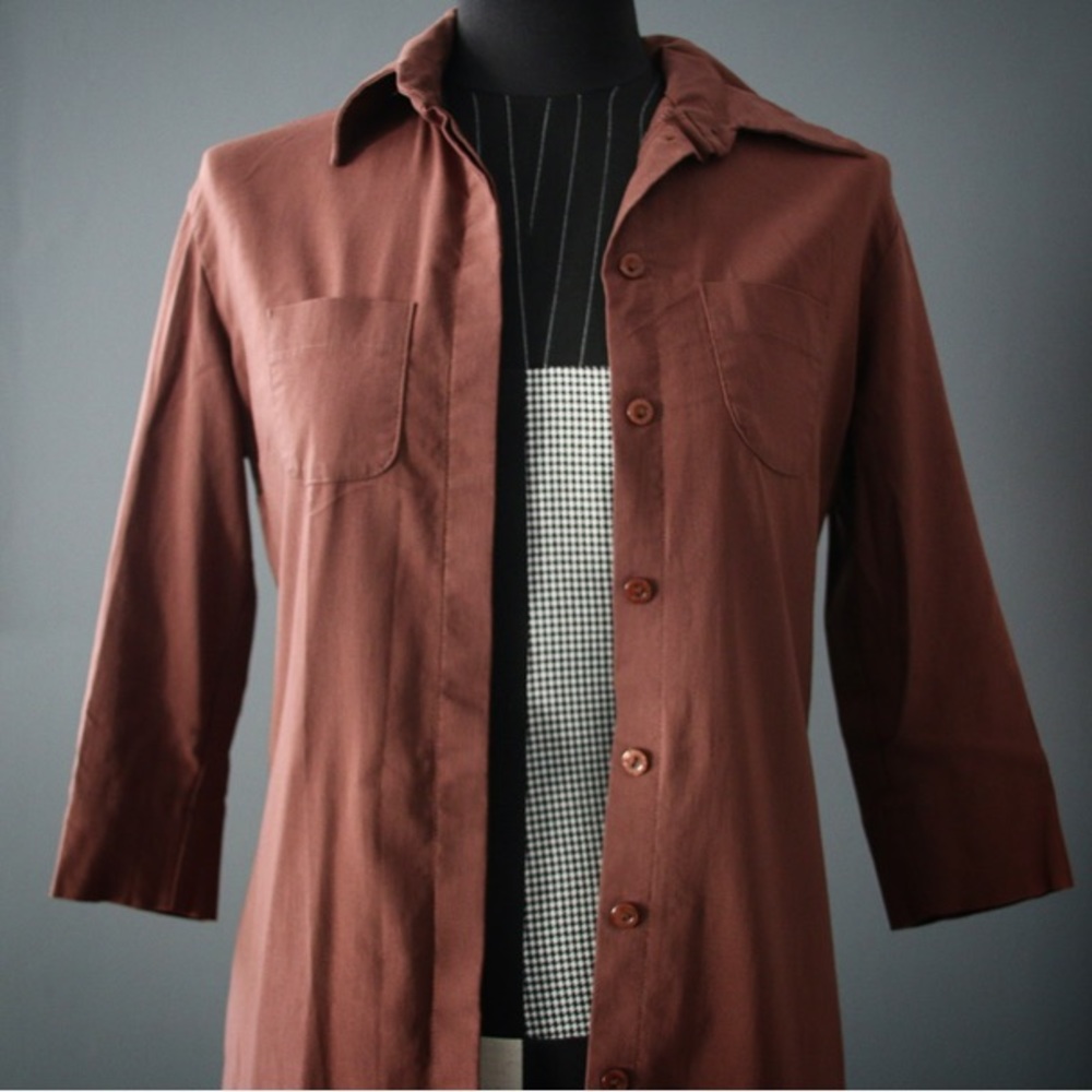 Chocolate dress/ shirt